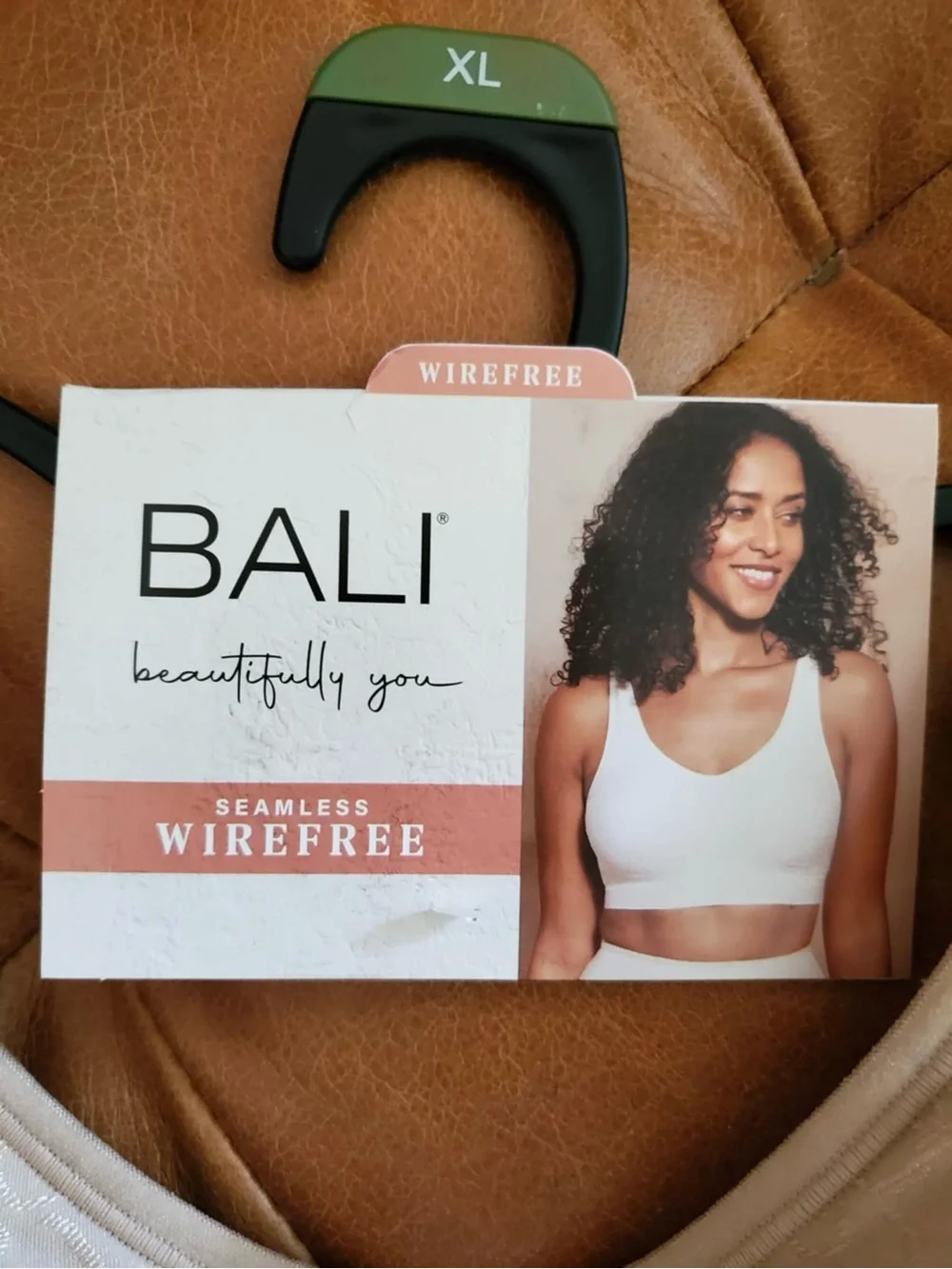 Bali Women's Beautifully You Seamless Wireless Bra - Nude Color - XL
